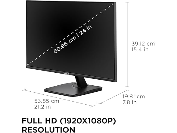 ViewSonic VX2467-MHD-1T-S 24" 1080p Monitor