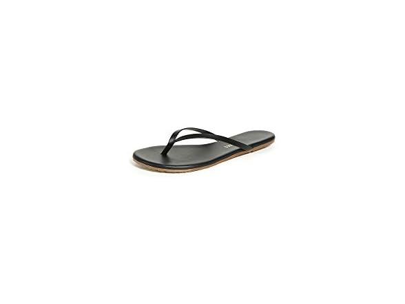 TKEES Women's Liners Flip Flop,Sable, 7