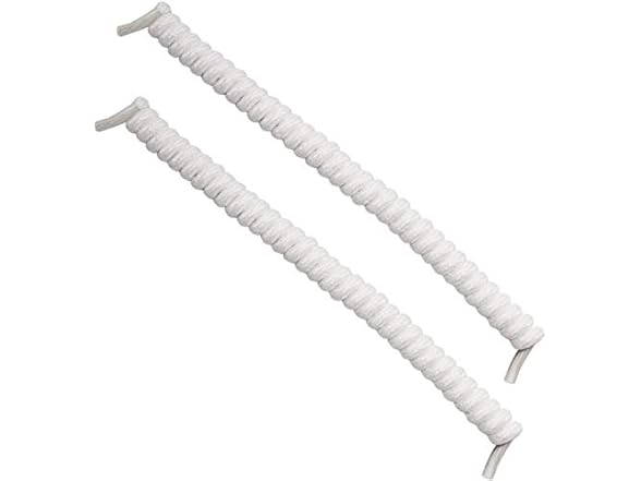  Rehabilitation Advantage Curly No-Tie Shoelaces