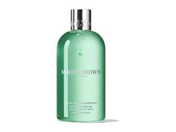 (2 Pack) Molton Brown Wild Mint and Lavandin Bath and Shower Gel, 10 oz