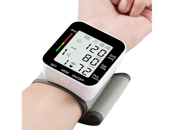 Wrist Blood Pressure Monitor