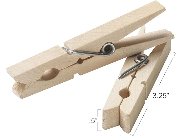 Household Essentials Clothespins 50ct