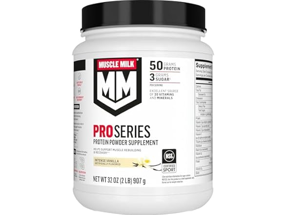 Muscle Milk Pro Series Protein Powder Supplement
