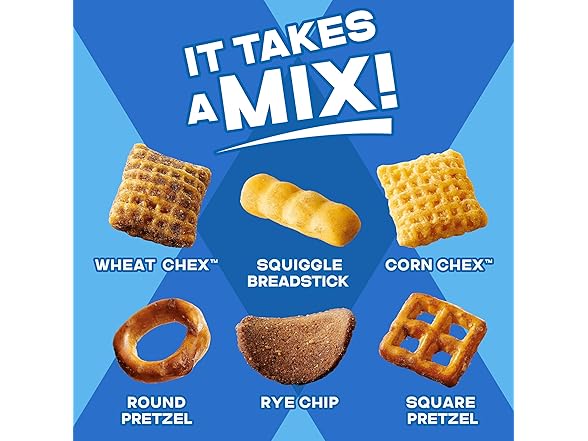 Chex Mix Traditional Original Recipe Snack Mix
