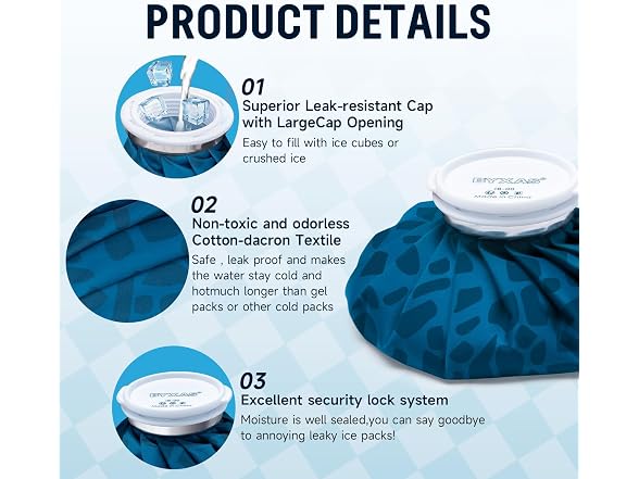 Reusable Ice Packs for Injuries