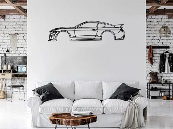 NORTH KAISER Metal Automotive Wall Art