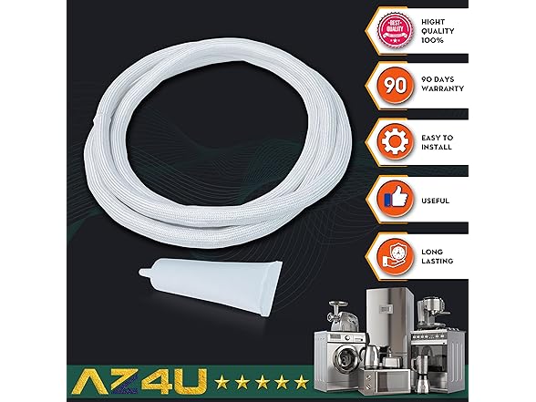 AZ4U Dryer Door Seal Gasket Replacement
