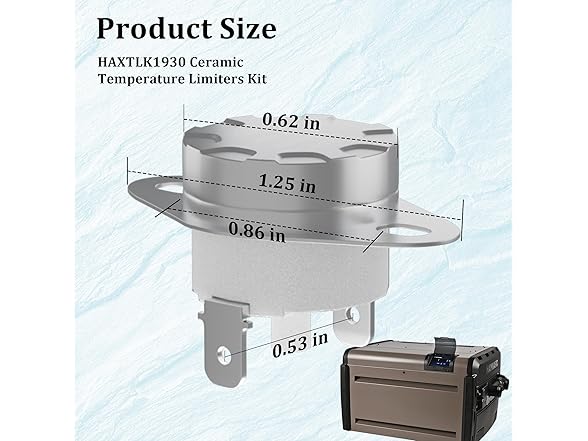 Pool Heater Temperature Limiters Kit