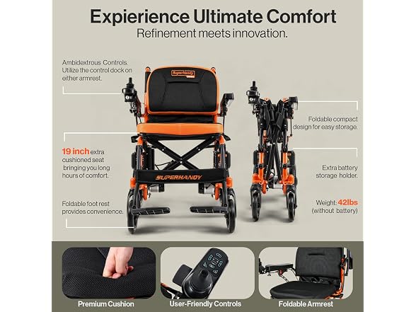 SuperHandy B0FPPV833L SuperHandy GoRide Series Elect