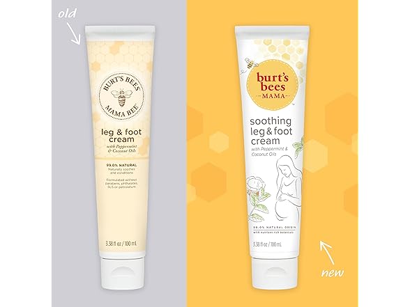 Burts Bees Mama Bee Leg and Foot Cream 3.38oz