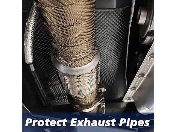 PANDURE Exhaust Heat Wrap Roll for Motorcycle Auto