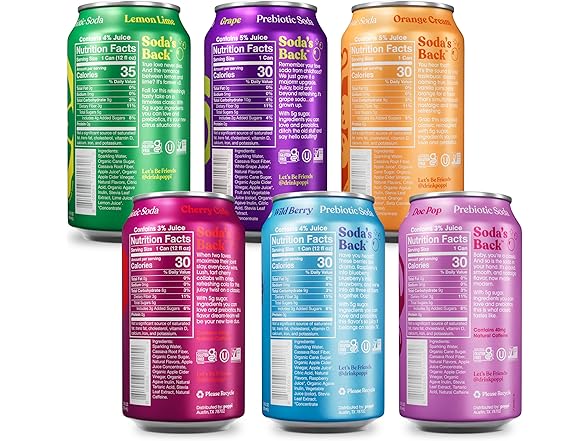 Poppi Prebiotic Soda, Sparkling Water &