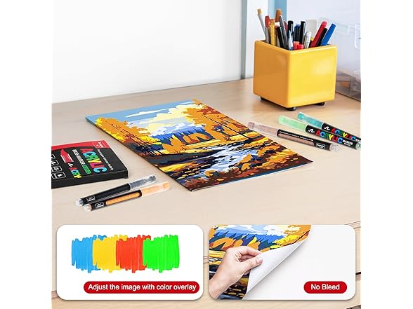 JRQ acrylic paint markers
