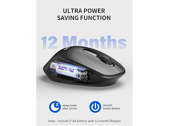 Philips Ergonomic Wireless Mouse