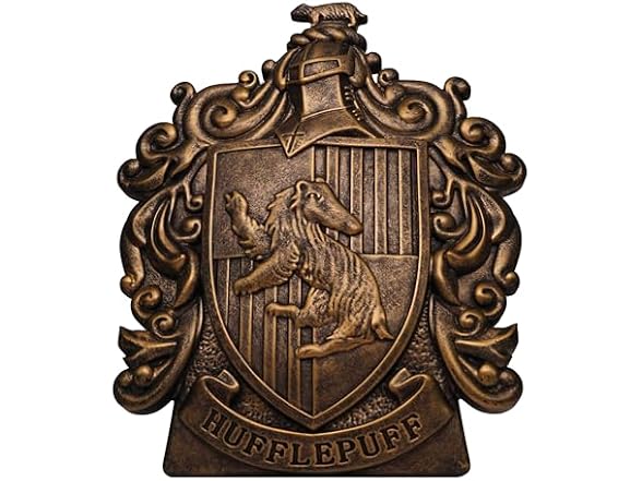 Harry Potter Hufflepuff Crest Logo Coin Bank