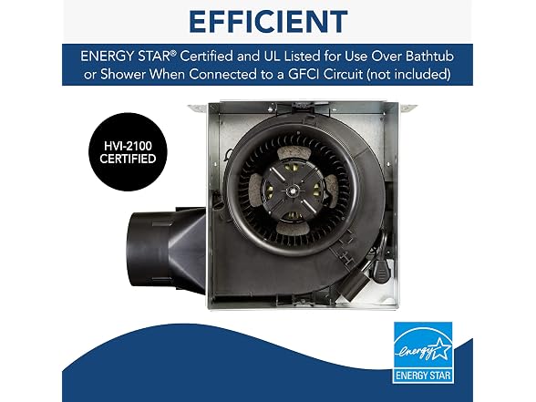 Broan-NuTone Roomside Series 80 CFM 0.7 Exhaust Fan