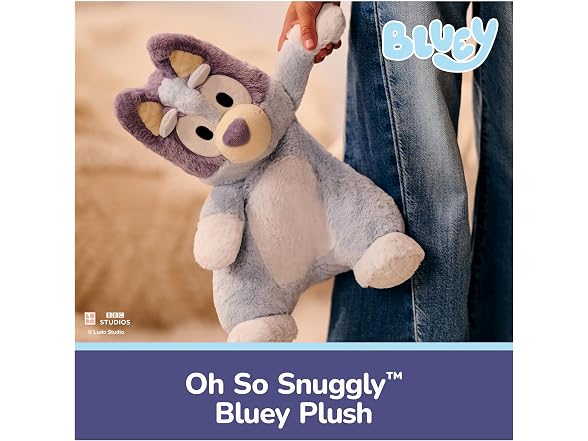 GUND Bluey Official Oh So Snuggly Bluey 12.5-Inch