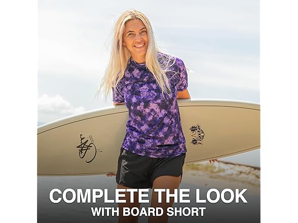 Kanu Surf Women's Rashguard Purple (L)