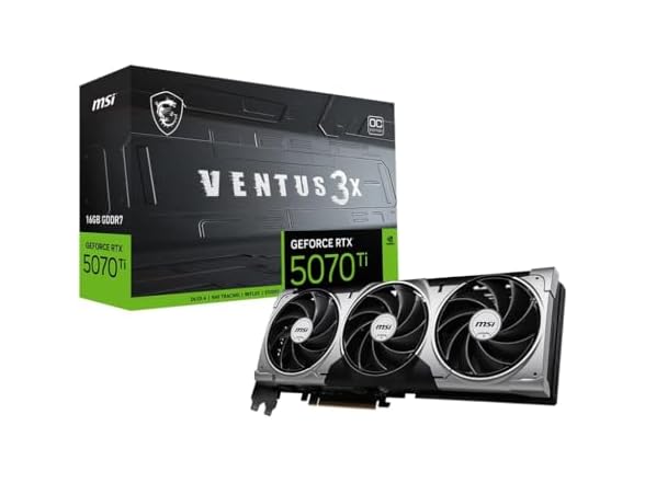 MSI GeForce RTX 5070 Ti 16G Ventus 3X OC
