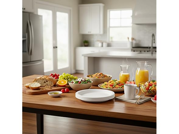 Sugarcane Paper Plates 9" 100ct