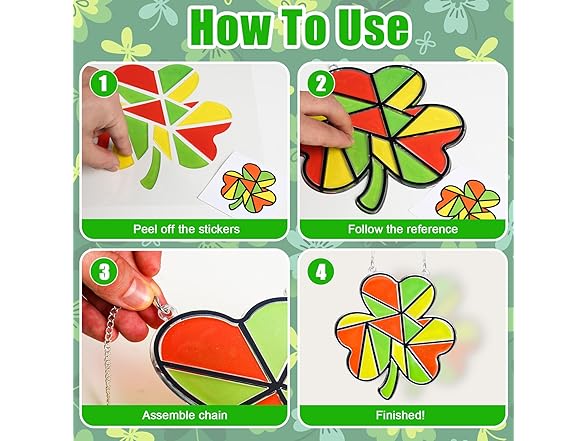 St.Patrick's Day Suncatcher Craft Kit