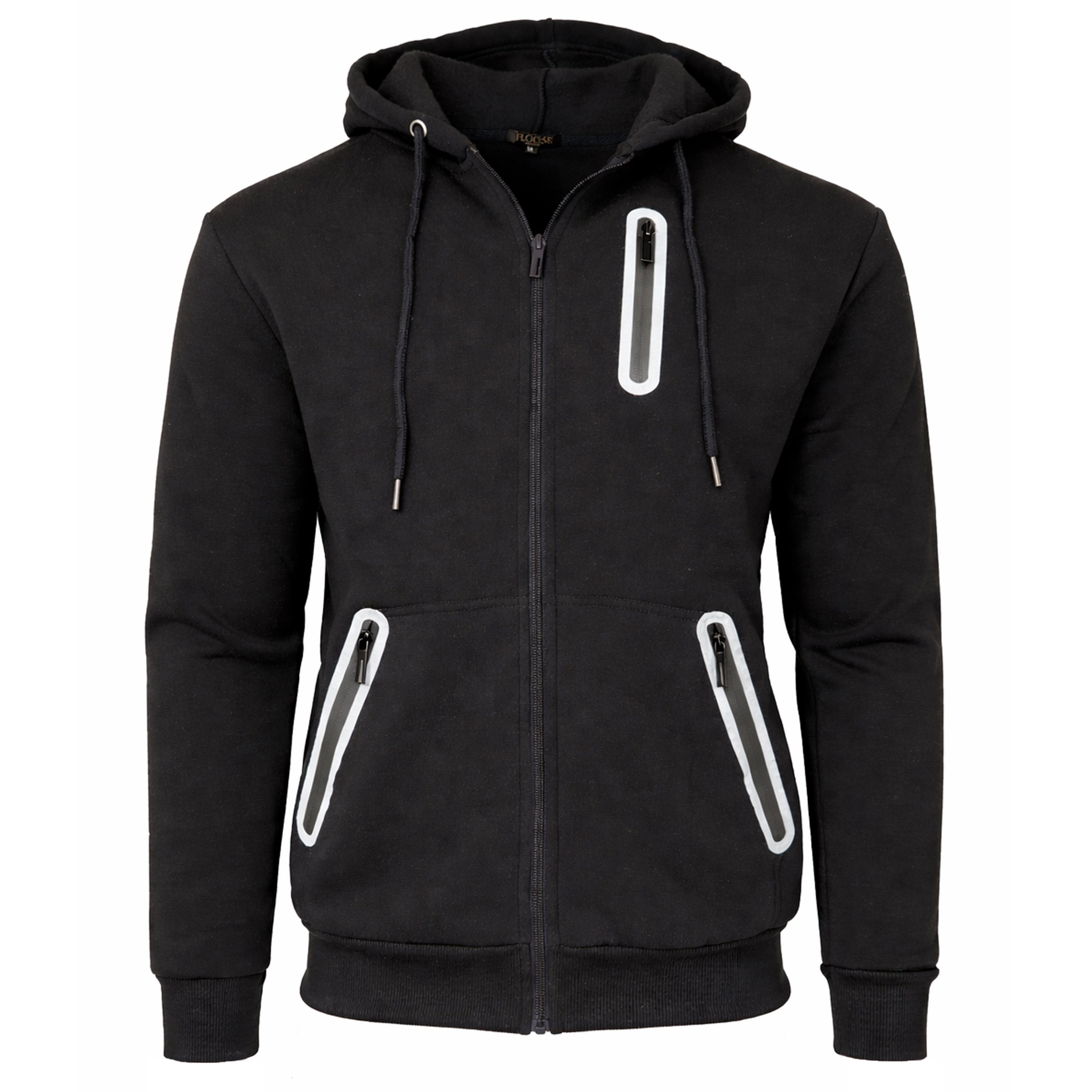 Mens Fleece-Lined Tech Zip Hoodie - Gallery 7