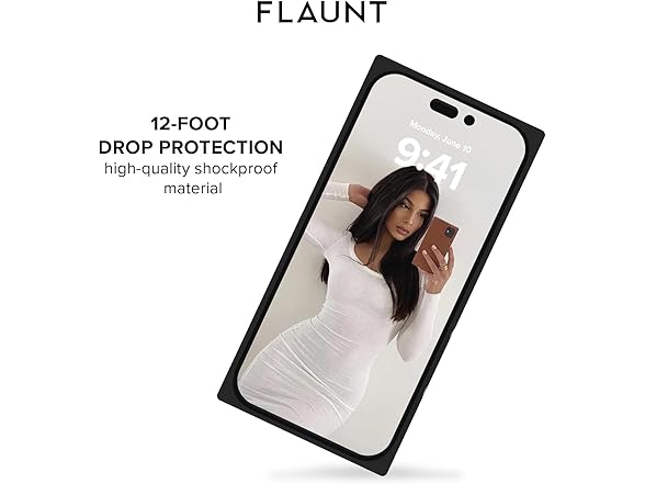 FLAUNT Flaunt Official Square Protective Case -