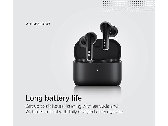 (NEW) Denon AH-C830NCW Active Noise Cancelling Earbuds