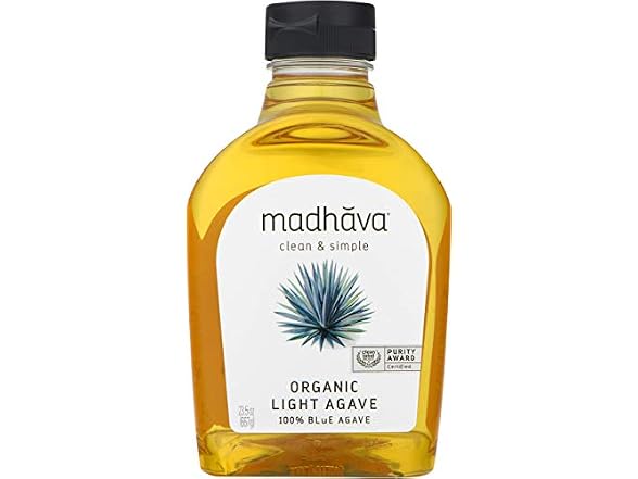 6PK MADHAVA Organic Light Agave, 100% Pure Organic