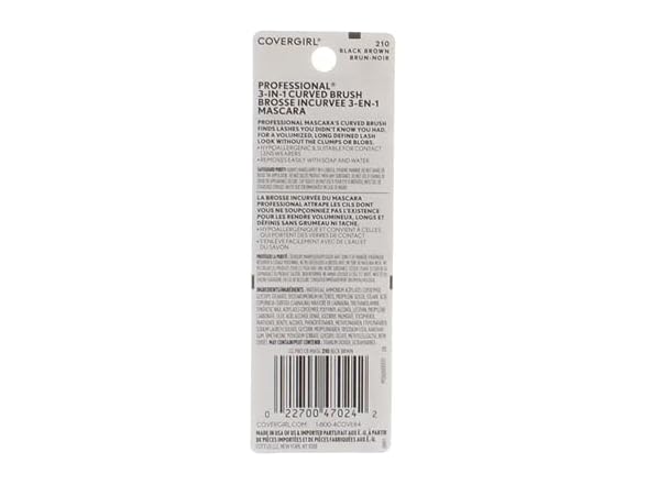 CoverGirl 3in1 Curved Brush Mascara 3pk