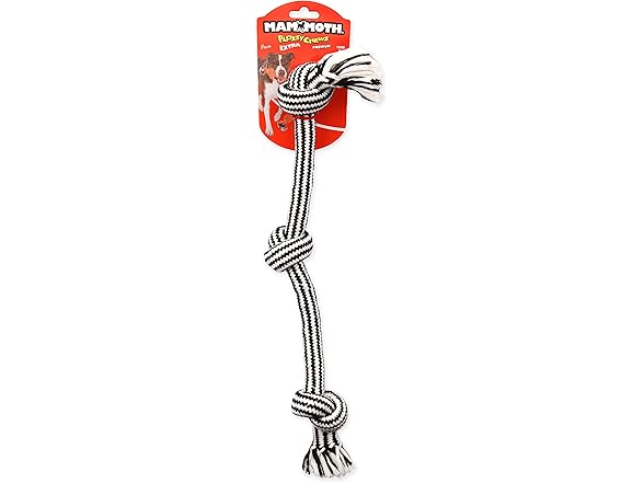 Mammoth Pet Products Medium 20" Extra 3 Knot
