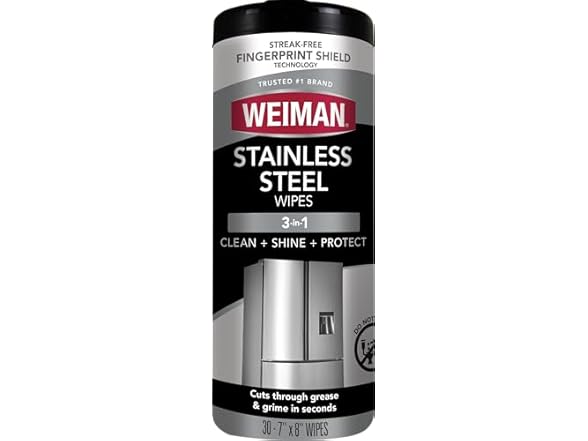 Weiman Stainless Wipes 30ct
