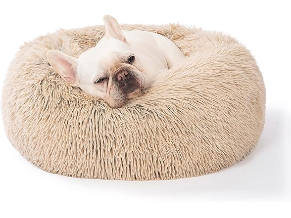 SAVFOX 23''x23'' Donut Dog Bed