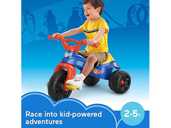 Fisher-Price Toddler Tricycle Hot Wheels Tough Trike