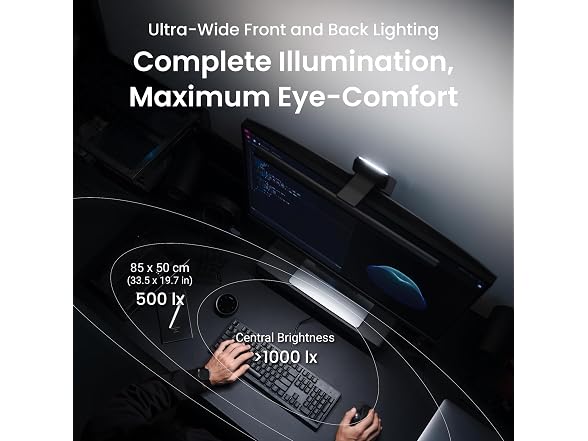 BenQ ScreenBar Halo 2 Monitor Light Bar