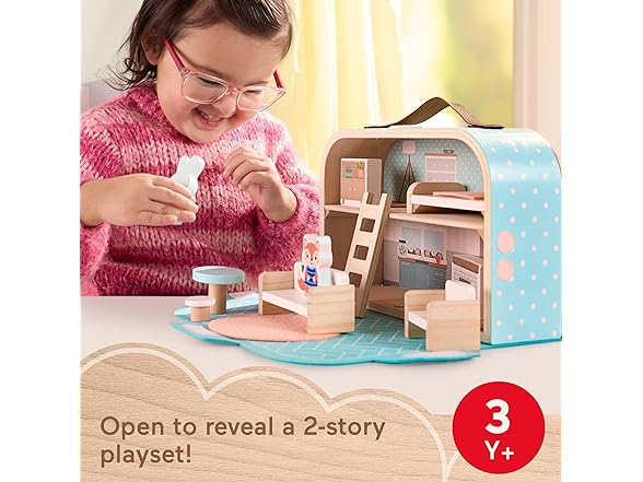 Fisher-Price Fisher-Price Wood Pretend Play Toy Dollh