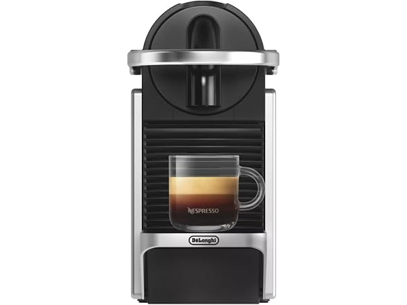 De'Longhi Nespresso Pixie Automatic Coffee Machine (Silver)