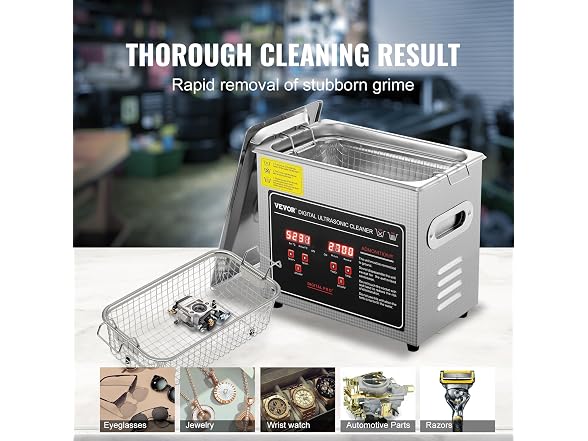 VEVOR Ultrasonic Cleaner with Digital
