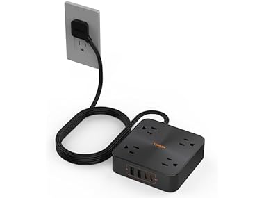 $14.99, Was $20.18, 25% Off! TESSAN 6ft Power Strip (4 Outlets, 4 USB) dealfomo