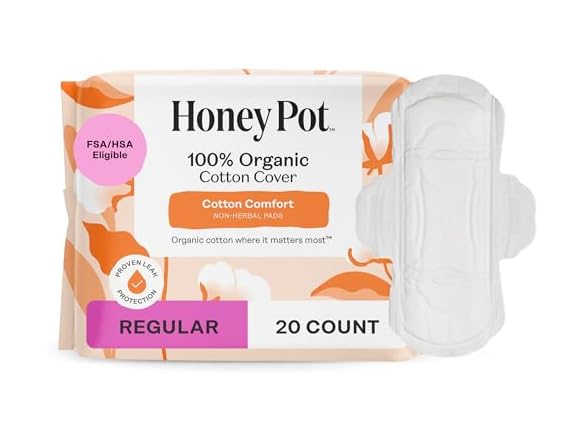 Honey Pot Regular Pads 20ct
