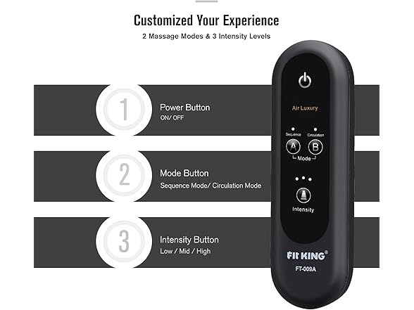 Leg Massager for Circulation/ Relaxation