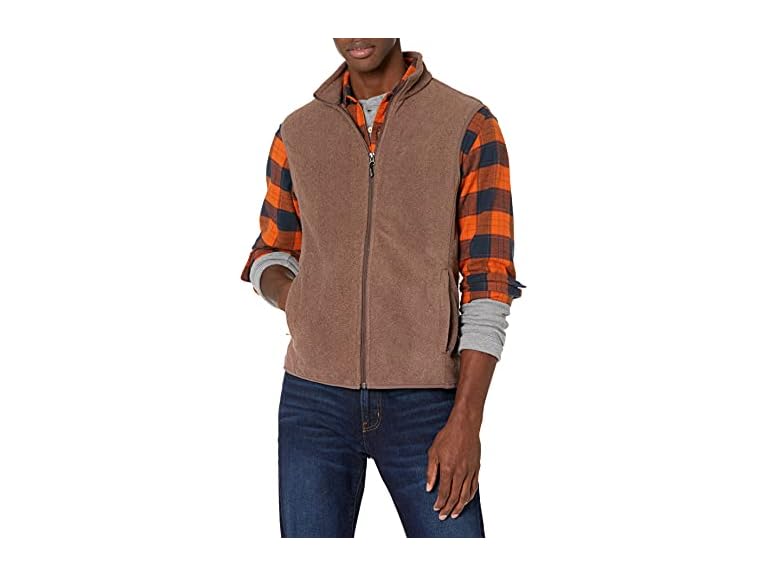 AE Mens FullZip Polar Fleece Insulated Vest - Gallery 13