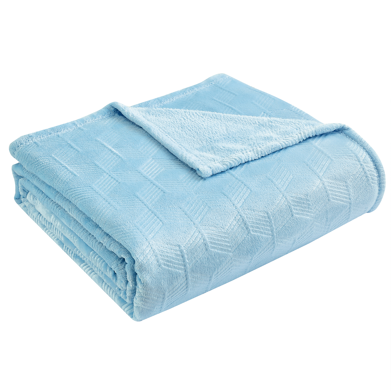 Amrani Embossed Microplush Blanket Lightweight - Gallery 5