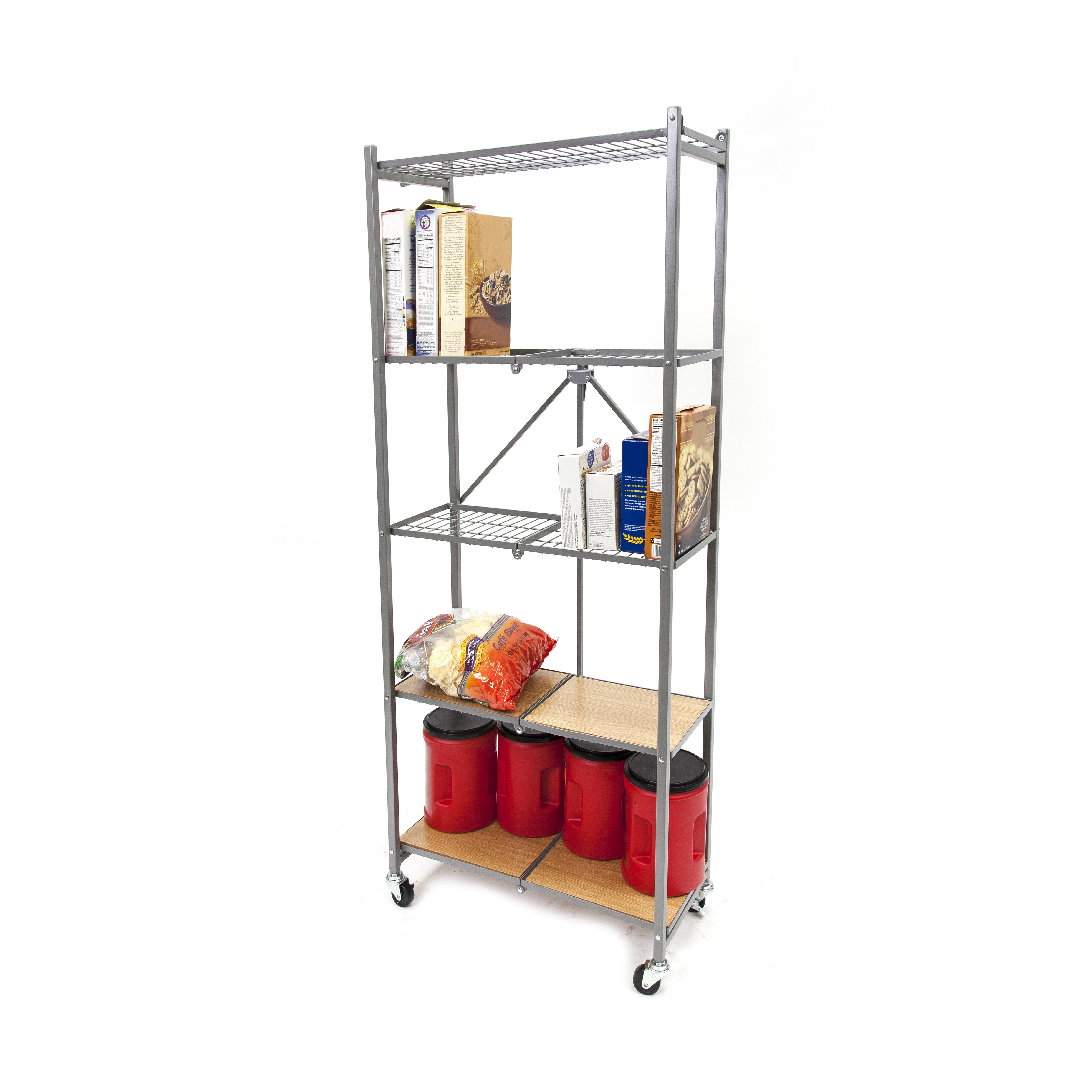 Origami 5-Tier Collapsible Storage Rack - Gallery 20