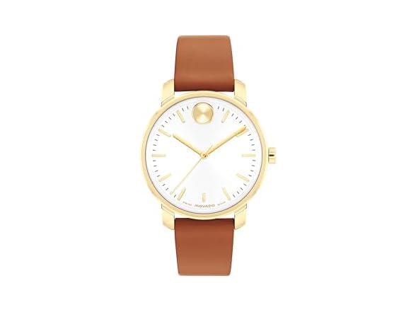 Movado Women's Bold Access Quartz Cognac Watch