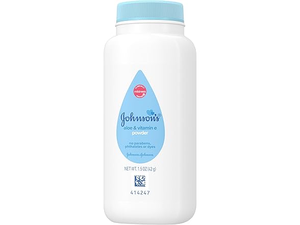 Johnson's Baby Powder Aloe 1.5oz