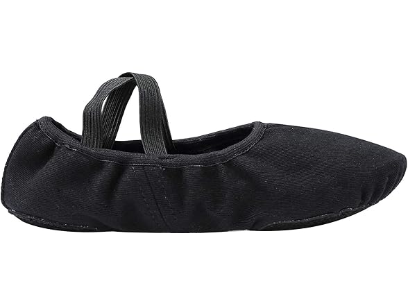 Linodes Girls Canvas Split Sole Dance Shoes