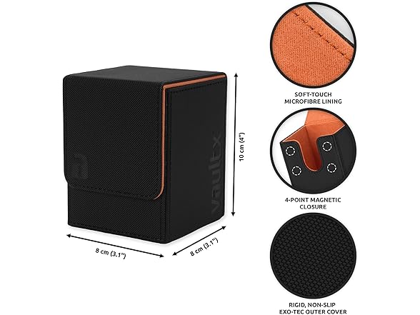 Toploading Deck Box for 80+ Cards