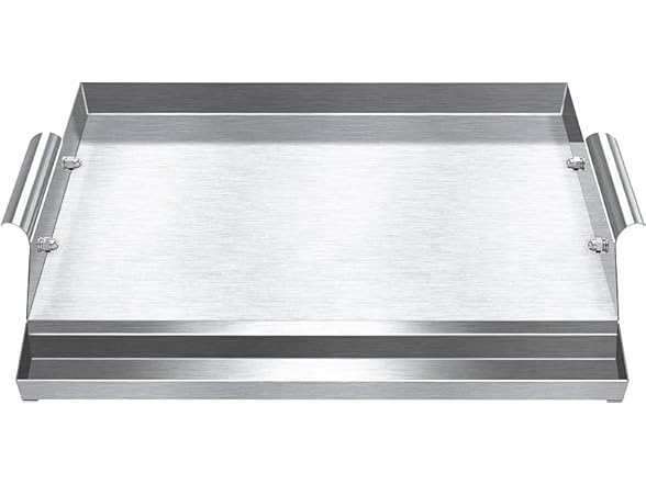 IULULU Stainless Steel Griddle (17" x 12")