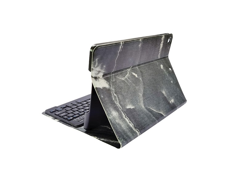 Digital Basics Air Exec Keyboard Case for iPad 10.2" Black Marble